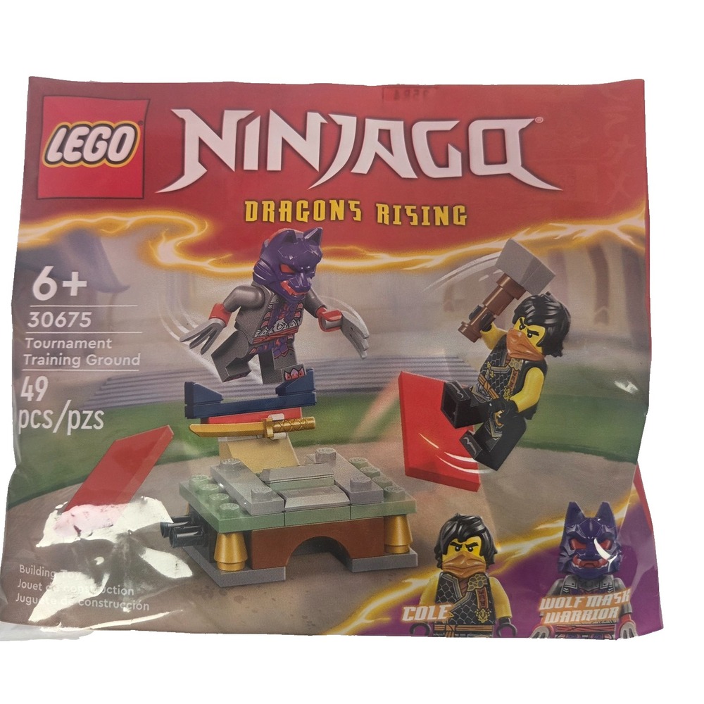 LEGO Ninjago Dragons Rising 30675 Tournament Training Ground Polybag 49 Pcs